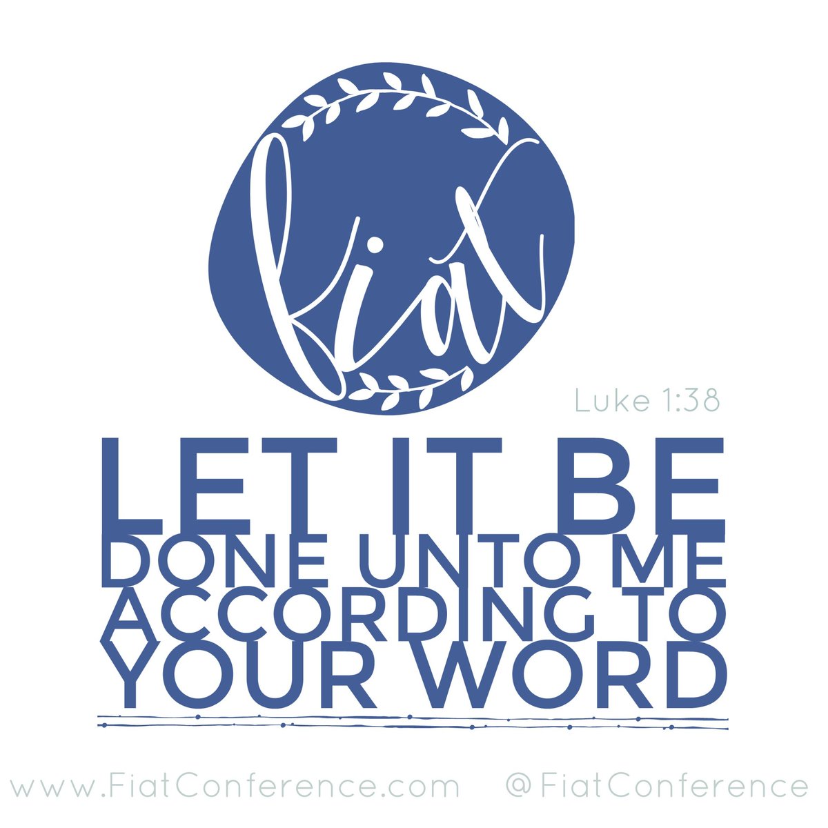 FiatConference's tweet photo. Did you know that we used to be the "SoCal Catholic Women's Conference?" We made the name change to "Fiat Conference" because, frankly, it's easier to say and because it is an accurate reflection of how we want to live our lives. By always allowing God's Will to work in our lives https://t.co/d2xkXS7B6a