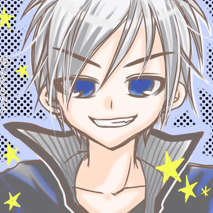 昨日の線画に色塗りをしたの巻( ˘ω˘ ) 
@rune124 さんを描いてみました✨
#絵描きさんと繋がりたい #イラスト好きな人と繋がりたい #オリジナル #サポイラ #イラスト紹介屋さんの紹介 #お絵PR #私の絵好きになってください 