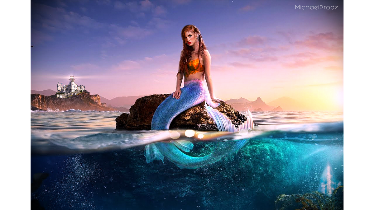 MichaelProdz's tweet photo. So I made this edit of @hollandroden as #MeeshellMermaid @Mattel @kaitlynbugie https://t.co/YBiDt1f0hB