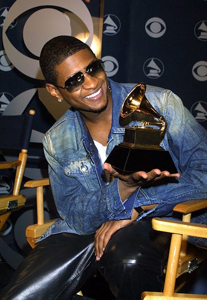 Grammy History - In 2003, Usher became the third male artist after Stevie Wonder ('74 & '75) and Luther Vandross ('91 & '92) to win the Grammy award for Best Male R&B Vocal Performance two years in a row after he won for 'U Remind Me' in 2002 and 'U Don't Have to Call' in 2003.