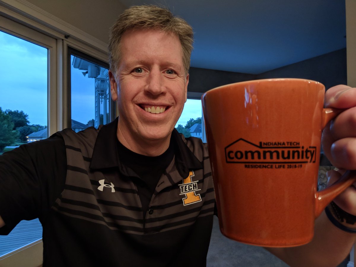 KarlEinolf's tweet image. Who&apos;s ready to build communITy? Thanks for the great mug, RAs!  Looking forward to the year! @IndianaTech @IndianaTech_SL