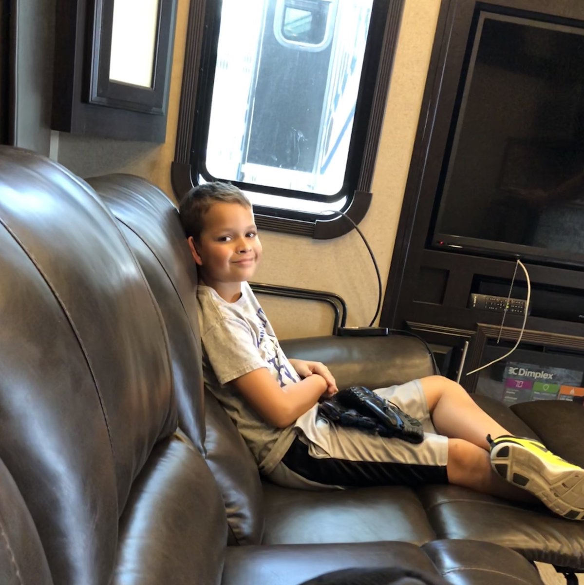 MrsRoblesRules's tweet photo. Thanks @JasonKetz!  Caleb says he’s ready for his interview any time in case @3guysinagarage needs a cohost. https://t.co/mm70C9oHjN