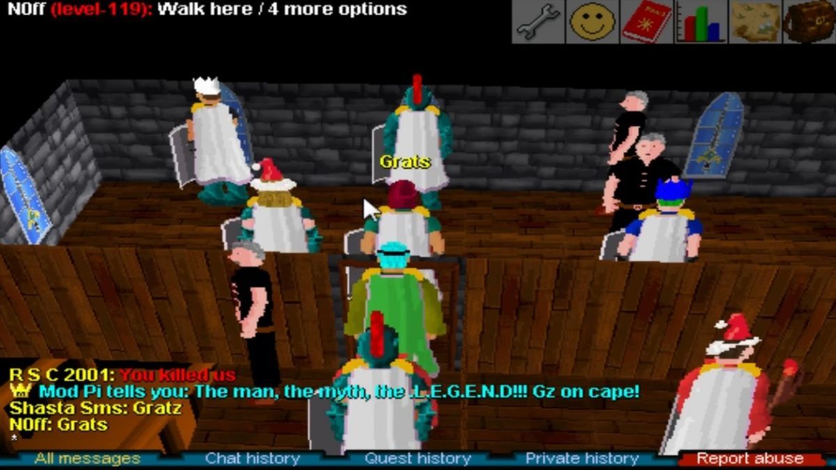 pcgamer's tweet photo. Runescape Classic's shutdown was delayed just so one player could finish his last quest https://t.co/CvjTReVvsK https://t.co/J6q3gBFd0k