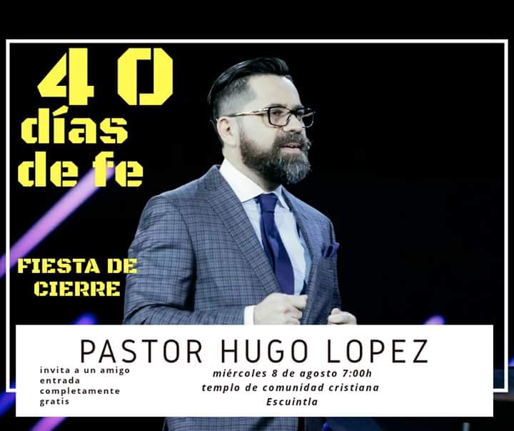 JaEscuintla's tweet photo. El momento de celebrar el tiempo donde nuestra Fe fue fortalecida ha llegado, ven y acompañanos en nuestra noche de cierre. 
#40díasdefe  #comunidadCristiana 
#JAescuintla https://t.co/TUUNBFOMgt