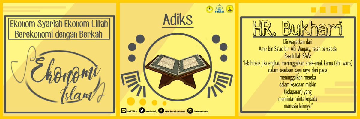 [ ADIKS ]

Nabi Muhammad saw sangat memperhatikan kehidupan yang akan terjadi di masa mendatang, yaitu dengan cara mempersiapkan sejak dini bekal yang harus diperlukan untuk kehidupan di masa yang akan datang.  Selengkapnya cek instagram.com/foseiunsoed/

#FoseiBersinar
#KitaFosei