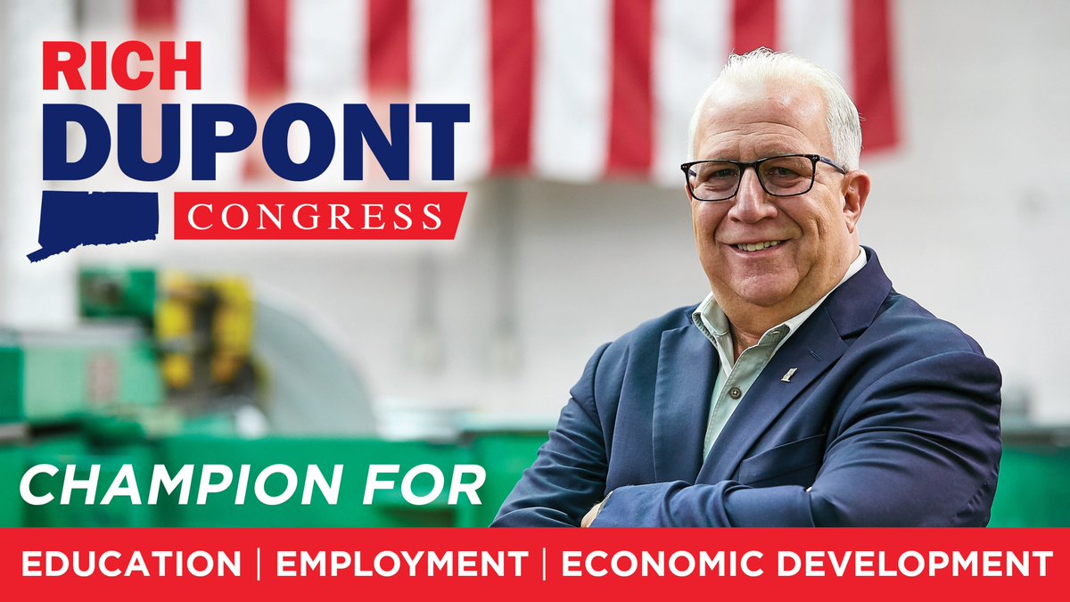 DuPont4Congress's tweet photo. We are one week away from the August 14th primary, remember to get out and vote DuPont! https://t.co/W1ejtLNO6t