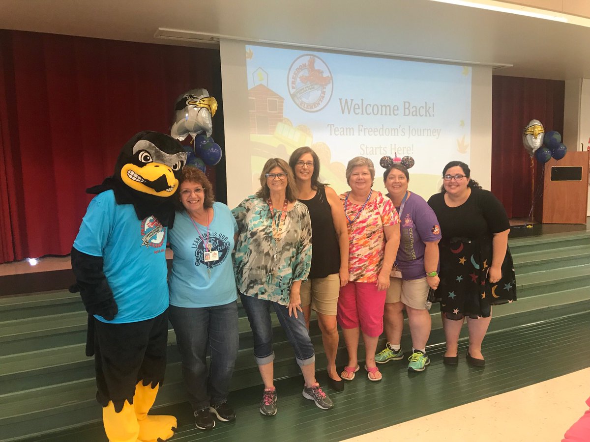 Love my new Freedom team!  Go Falcons!  #vcs123