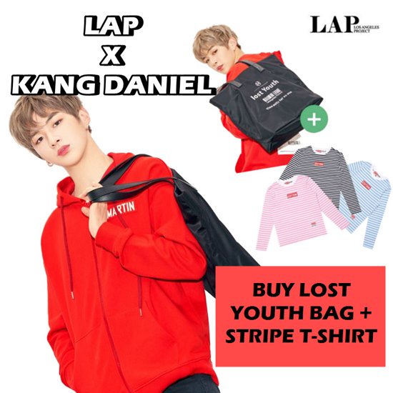 Yes24_FaLiv's tweet photo. [PRODUCTS] LAP X KANG DANIEL LOST YOUTH EMBROIDERY BAG + STRIPE T-SHIRT

Grab it fast before its gone!

https://t.co/U4EoXpn7gl

#rabu #wednesday #lap #taskorea #koreanstyle #tasimport #tasmurah #totebag #jualtotebag #importbag #brandedbag #daniel #kangdaniel #tshirt #wannaone https://t.co/2mSMWgrNxi