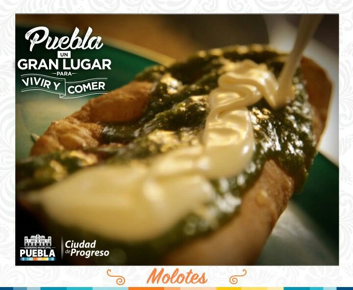 LuisBanck's tweet photo. Puebla es reconocida a nivel nacional e internacional por su comida. 

Los molotes son un platillo típico que los poblanos disfrutamos, sobre todo para cenar. ¿Cuáles son tus favoritos? https://t.co/UnneVcDVR4