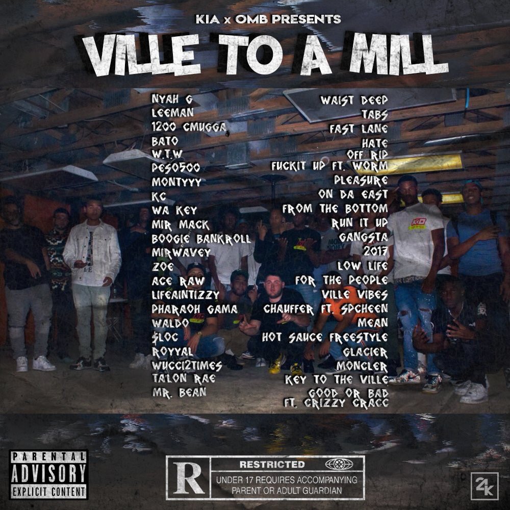 KiaxOmb's tweet photo. The Official™️ Track list is here🚨.
Here’s the artist who will be featured on @kiaxomb ‘s “Vill to A Mill”. An exclusive collaborative mixtape featuring some of SJ’s rising artist that will be released FRIDAY.  Each song on this project is unreleased 🌎🔥. Stay tuned 🚨🚨 https://t.co/pEI7l4RHtb