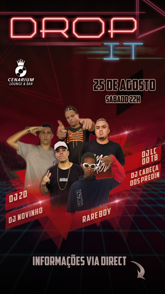 Rareboyofc's tweet photo. Dia 25 de agosto vou estar lá no triângulo na CENARIUM botando o pique, quem conhece meu trabalho já sabe.... só brota https://t.co/ww1xpHWEho