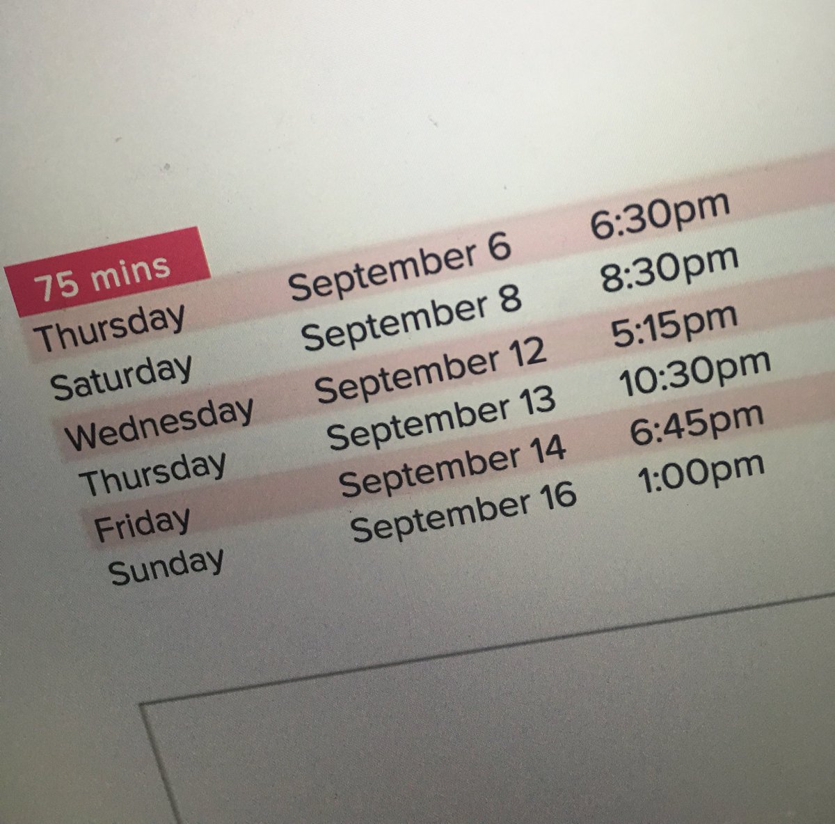 D13Presents's tweet photo. For more info on our show times check out the @VancouverFringe program guide page 45 #diehardmusical #vanfringe #studio1398 https://t.co/NVZxo3Zwiy