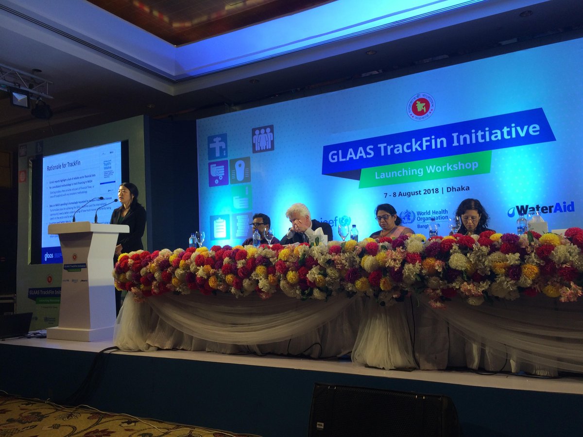 GLAAS_TrackFin's tweet photo. GLAAS presenting on the rationale for TrackFin on the first day of the Launching Workshop for @GLAAS_TrackFin in Bangladesh with @WaterAidBD and @UNICEFBD.
#GLAAS #SDGs #WASH #SDG6 #TrackFin #Financing https://t.co/lzg4XPgRl4