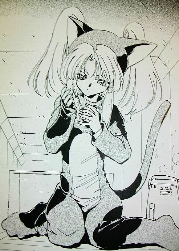 まあ、いつぞやのアレとキャラが被ってますがw(モノクロ本編画像
#世界猫の日 