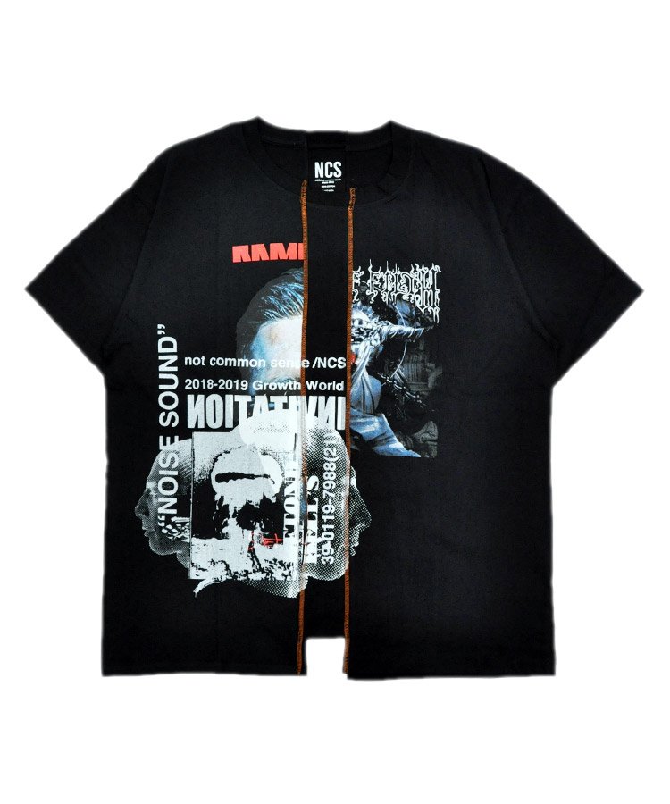 STYLISE_DONOBAN's tweet image. 【NOT COMMON SENSE】bit.ly/2nk7UWY  「"NCS"ReMAKE TEE」コットン生地を使用したリメイクTEE。デザインの異なる生地を用いたインパクト抜群のリメイクデザインが特徴。同じ物は存在しない一つだけの完全な1点ものとなるリミテッドアイテム。 ¥15,984(税込) #2018AW #NOTCOMMONSENSE #NCS