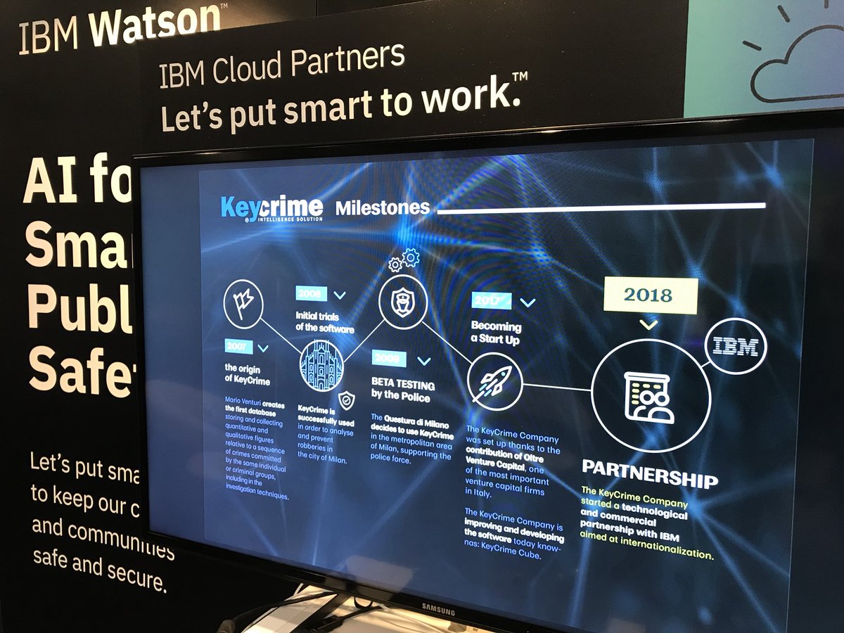 VenturiMario's tweet photo. #KeyCrime solution with #IBM corporation Washington DC at #APCO Las Vegas, Nevada, USA. https://t.co/3xu7D7aW5a