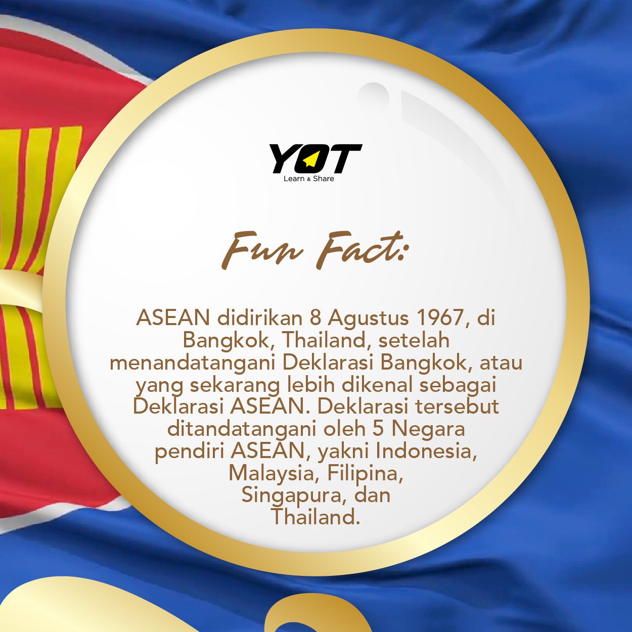 Otw Anak Muda Sukses On Twitter Selamat Hari Ulang Tahun Asean Kamu Tau Gak Yoters Kalau Setiap Tanggal 8 Agustus Diperingati Sebagai Hut Asean Yuk Simak Sejarah Dari Tercetusnya Hut Asean Ayo Masih Inget Gak Apa Kepanjangan Dari