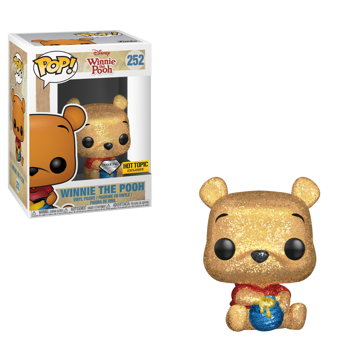 RT &amp; follow <a href="/OriginalFunko/">Funko</a> for the chance to win a <a href="/HotTopic/">Hot Topic</a> exclusive Diamond Collection Winnie the Pooh Pop!