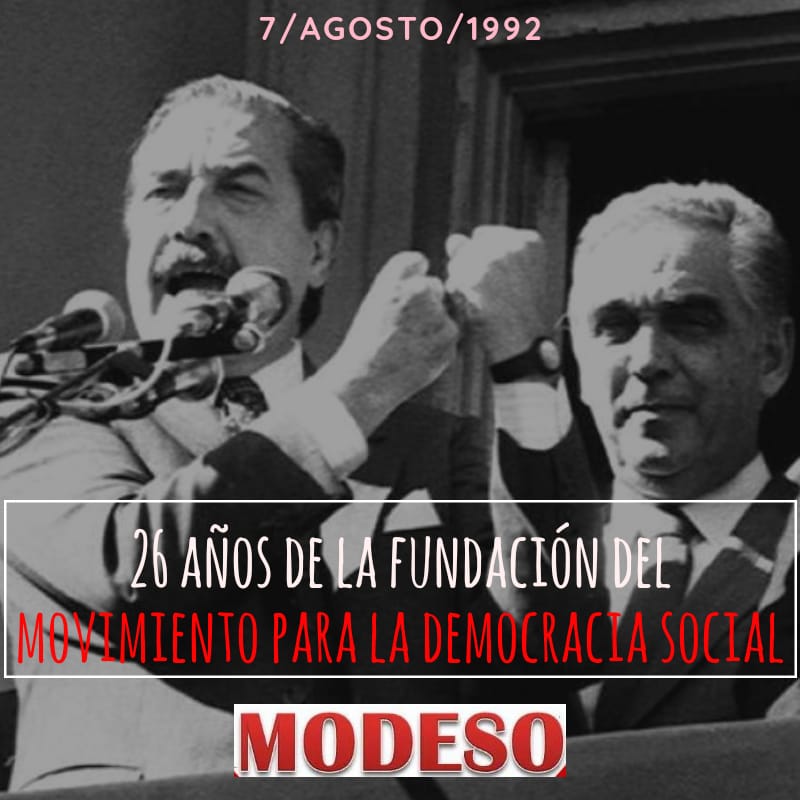 MODESOCtes's tweet photo. Hoy hace 26 años que miles de militantes de la #UCR fundaban junto a Raúl Alfonsin el #MODESO ( Movimiento para la Democracia Social) https://t.co/zh92qJ3wnP