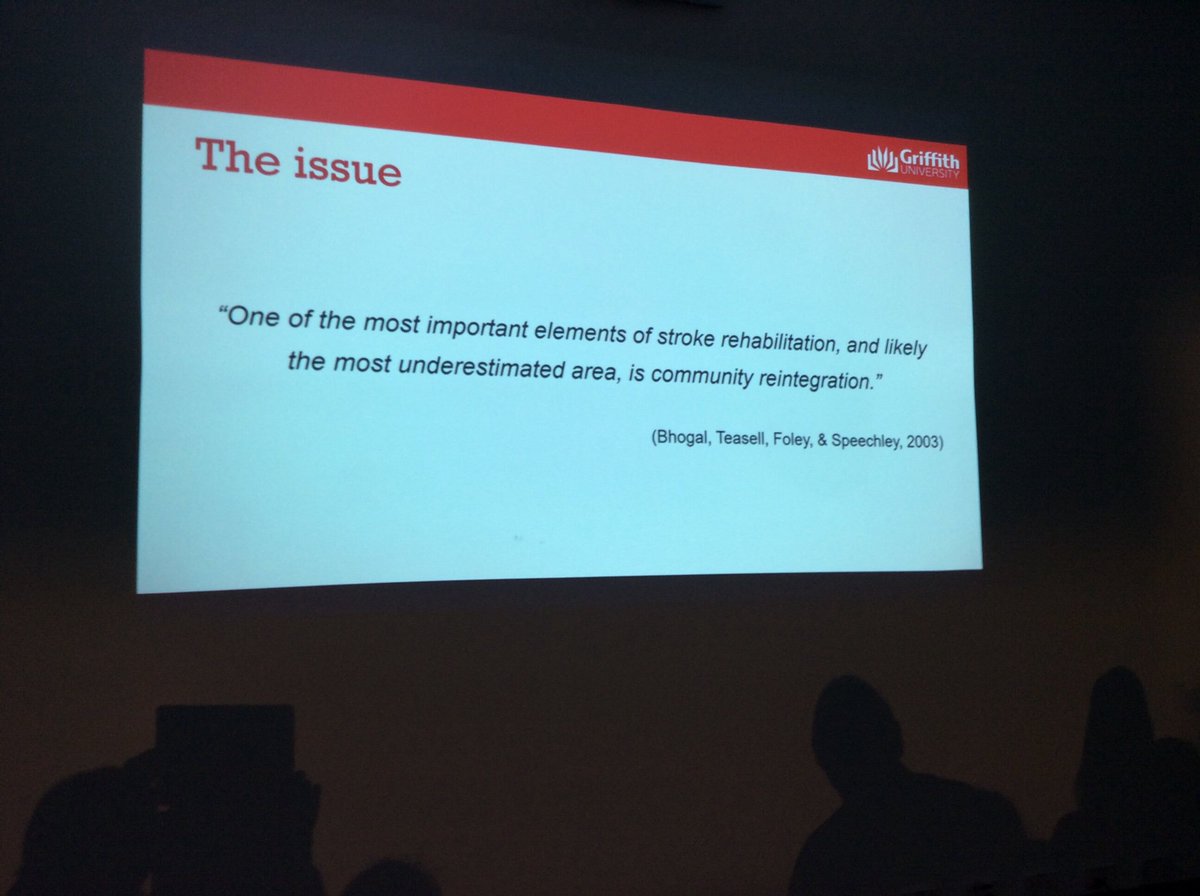 #STROKE2018SYD Louise Gustafsson reminds us about what is important.