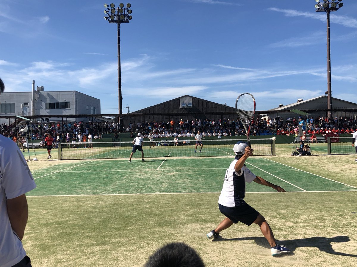 関学体育会ソフトテニス部 第72回 文部科学大臣杯 全日本大学対抗ソフトテニス選手権大会 於 備前総合運動公園テニスコート 男子 準々決勝 2 対 法政大学 第1試合 磯貝 中村 1 第2試合 遠藤 古賀 3 第3試合 吉信 浦東 3 第4試合 遠藤 関学体育会ソフトテニス部 第72回 文部科学大臣杯 全日本大学対抗ソフトテニス選手権大会 於 備前総合運動公園テニスコート 男子 準々決勝 2 対 法政大学 第1試合 磯貝 中村 1 第2試合 遠藤 古賀 3 第3試合 吉信 浦東 3 第4試合 遠藤