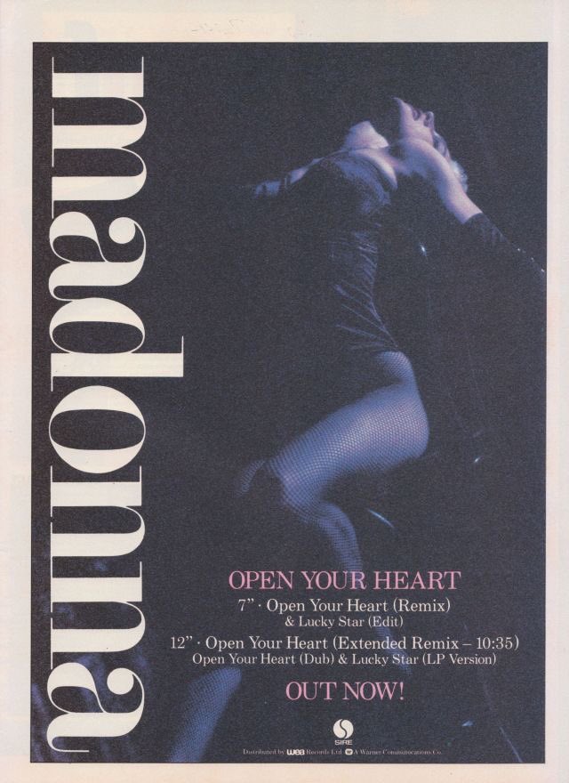It S All Madonna S Fault On Twitter Open Your Heart 1986