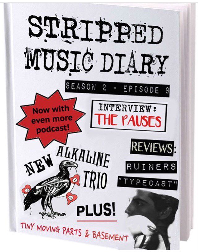 strippeddiary's tweet photo. Episode 9 is now available! Click the link in the bio of this page to listen. #thepauses #foxing #basement + more! https://t.co/r5fVdgXB0A