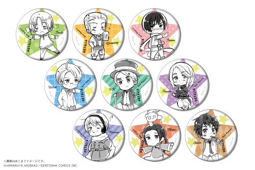 ☆新着☆ 【ヘタリア Axis Powers トレーディング缶バッジ 【第3弾