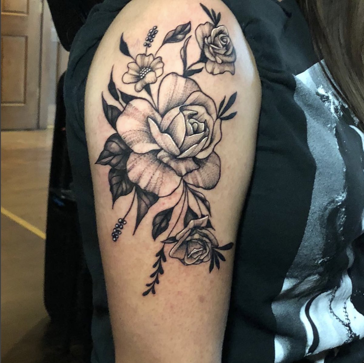 flower tattoo artist dallas