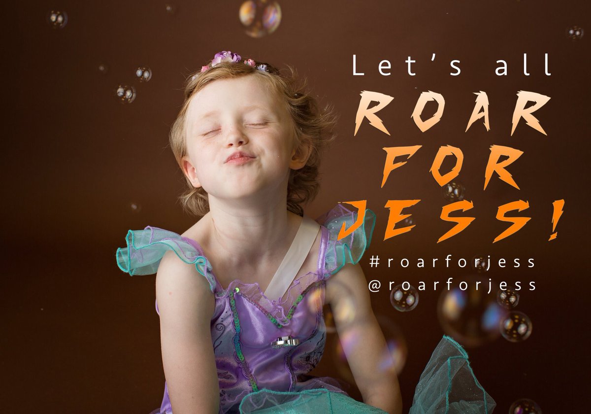 Today is 8.8.18 I wonder if we could do something amazing and get this retweeted 8818 times to get #RoarForJess Trending - it's a huge ask but I know #TeamJess will do everything in their power to make it happen ❤️😘We love you guys #TwitterFamily
