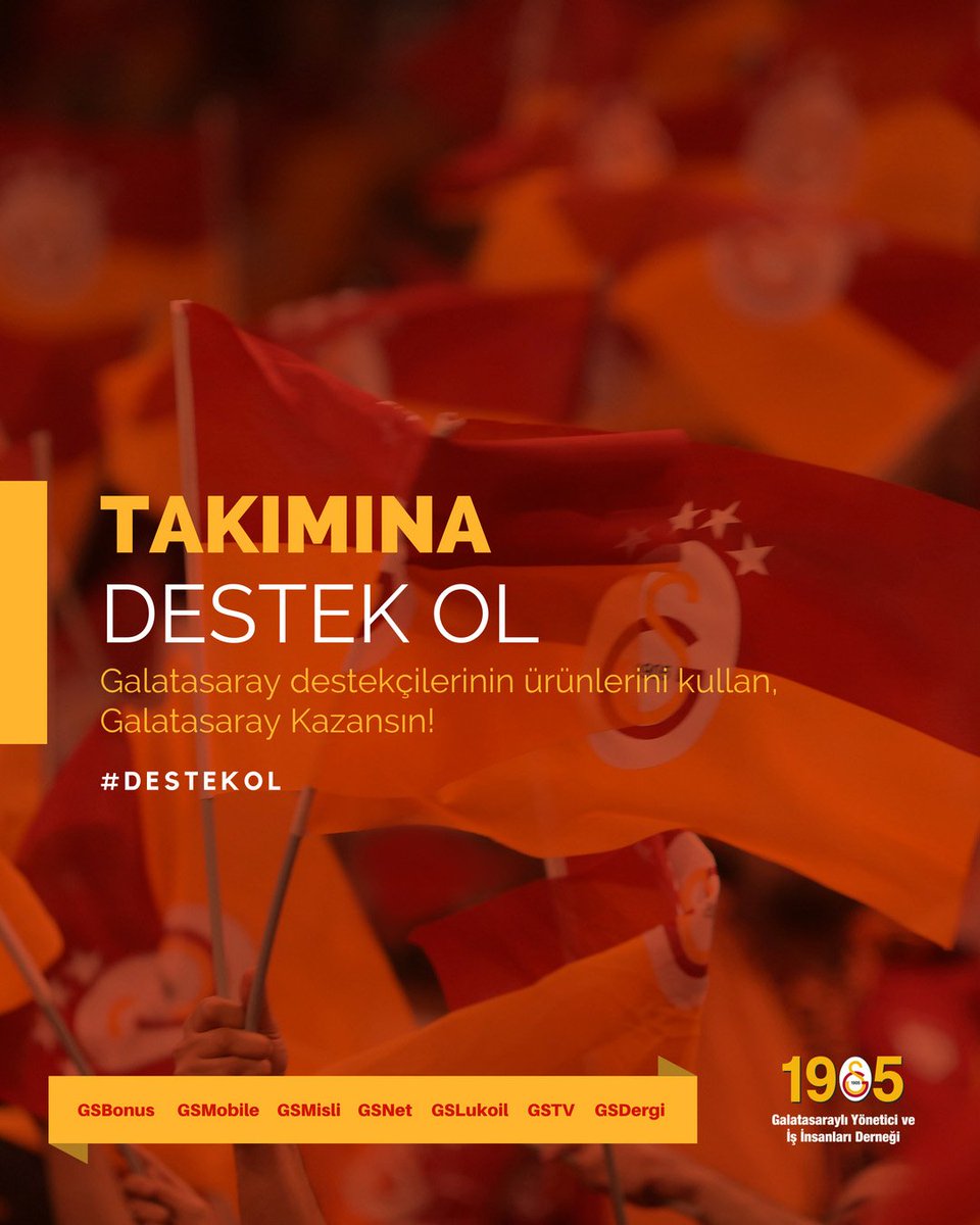1905gsyiad's tweet photo. Sende takımınına destek ol 👏🏻
.
.
.
.
.
.
.
.
.
.
#destekol #galatasaray #gsbonus #gsmobile #gsmisli #gsnet #gslukoilcard #gstv #galatasaraydergisi #gsdergi #türkiye #hedef22 #1905gs #şampiyongalatasaray #1905gsyiad #sarıkırmızı #salı #galatasarayailesi https://t.co/5rUuCQP5sL