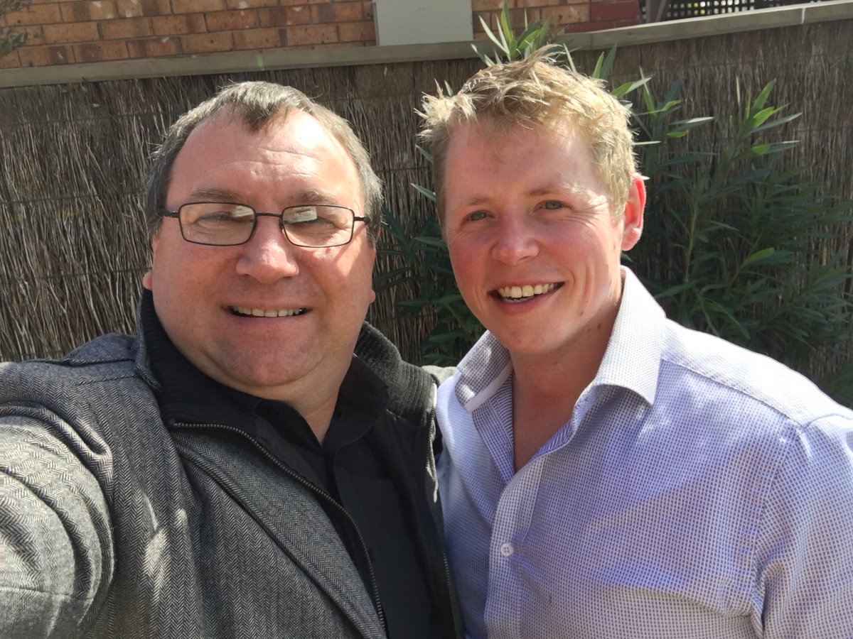 partnershipper's tweet photo. Wonderful to catch up with my wonderful mentee #PeterDempsey today. Peter is living his dream of being an Inspirational &amp; Motivational Speaker and delivered his 1st Major Gig in Melbourne a few weeks ago &amp; two booked for October and November. CONGRATULATIONS  Peter! https://t.co/RYvAddWLS6