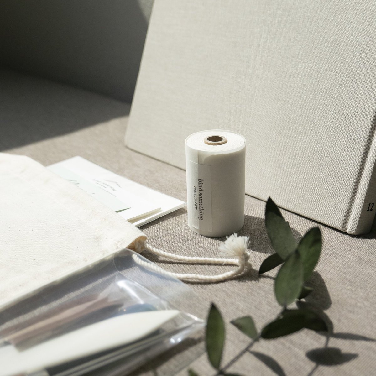 BindSomething's tweet image. 오늘의 일 🍋
-
bookbinding minimim kit, waxed linen thread 50g spool #bindsomething #onlineshop