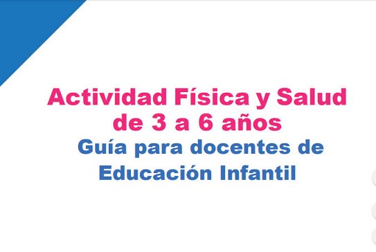 educaINTEF's tweet photo. Actividad Física y Salud de 3 a 6 años:Guía para docentes. Nuevo #REA, surgido de la colaboración entre el Ministerio de Educación y Formación Profesional y el Ministerio de Sanidad, Consumo y Bienestar Social. https://t.co/9u1lYd4JxM #Procomún #eduProcomún https://t.co/n1oPnuBDk7