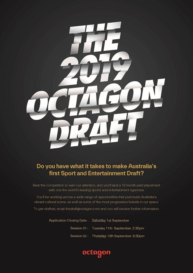 Are you ready for the <a href="/Octagon/">Octagon</a> Draft 2019? linkedin.com/pulse/do-you-h…?