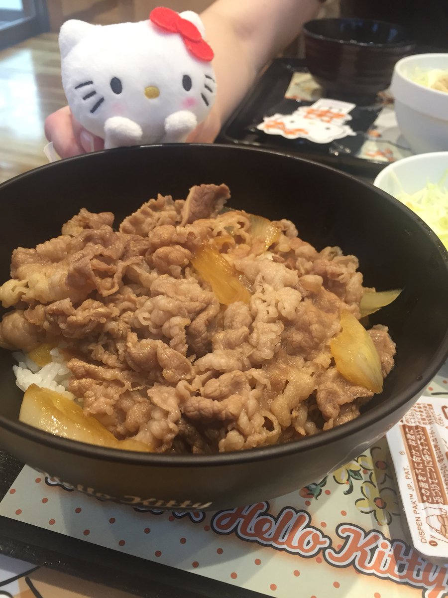 吉野家ハローキティ】ハローキティ×吉野家コラボ丼⭐︎有田焼 Amazon