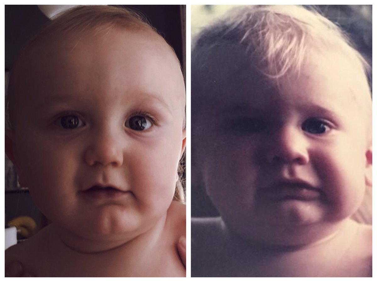 Poika ja mä. 33 vuotta eroa kuvilla. #taantumatorstai