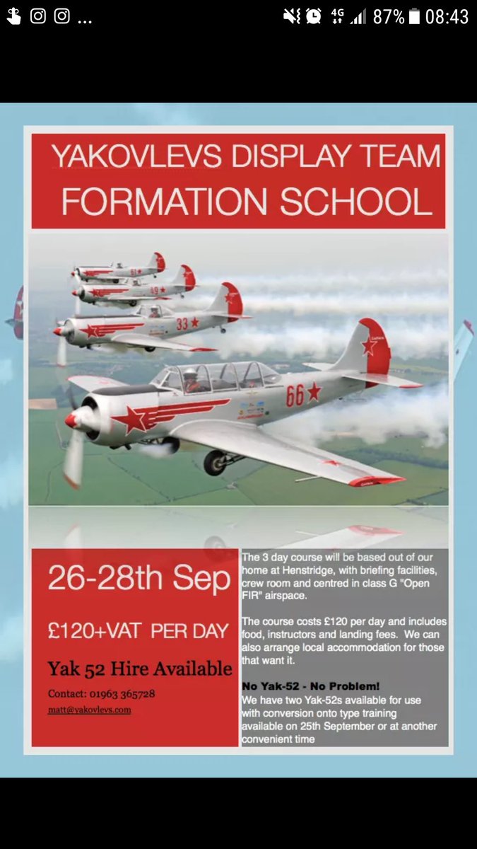 clearofcloudold's tweet image. Anyone looking for birthday presents for me....look no further than @teamyakovlevs formation school