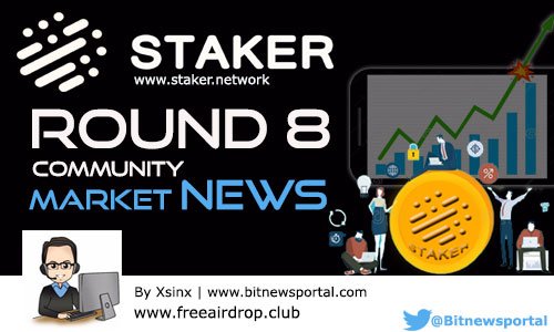 BitNewsPortal's tweet image. Staker Token Round 8 Community Market News
READ: bitnewsportal.com/staker-token-r…

Join Staker Airdrop: freeairdrop.club/staker-token-a…
UPVOTE on STEEMIT, Like,Share,ReTweet and CLAP on Medium!
#STR #CREX24 #CRYPTOCURRENCY #POS #STAKER
@StakerToken @Crex_24 @Airdropalertcom @airdrops_io