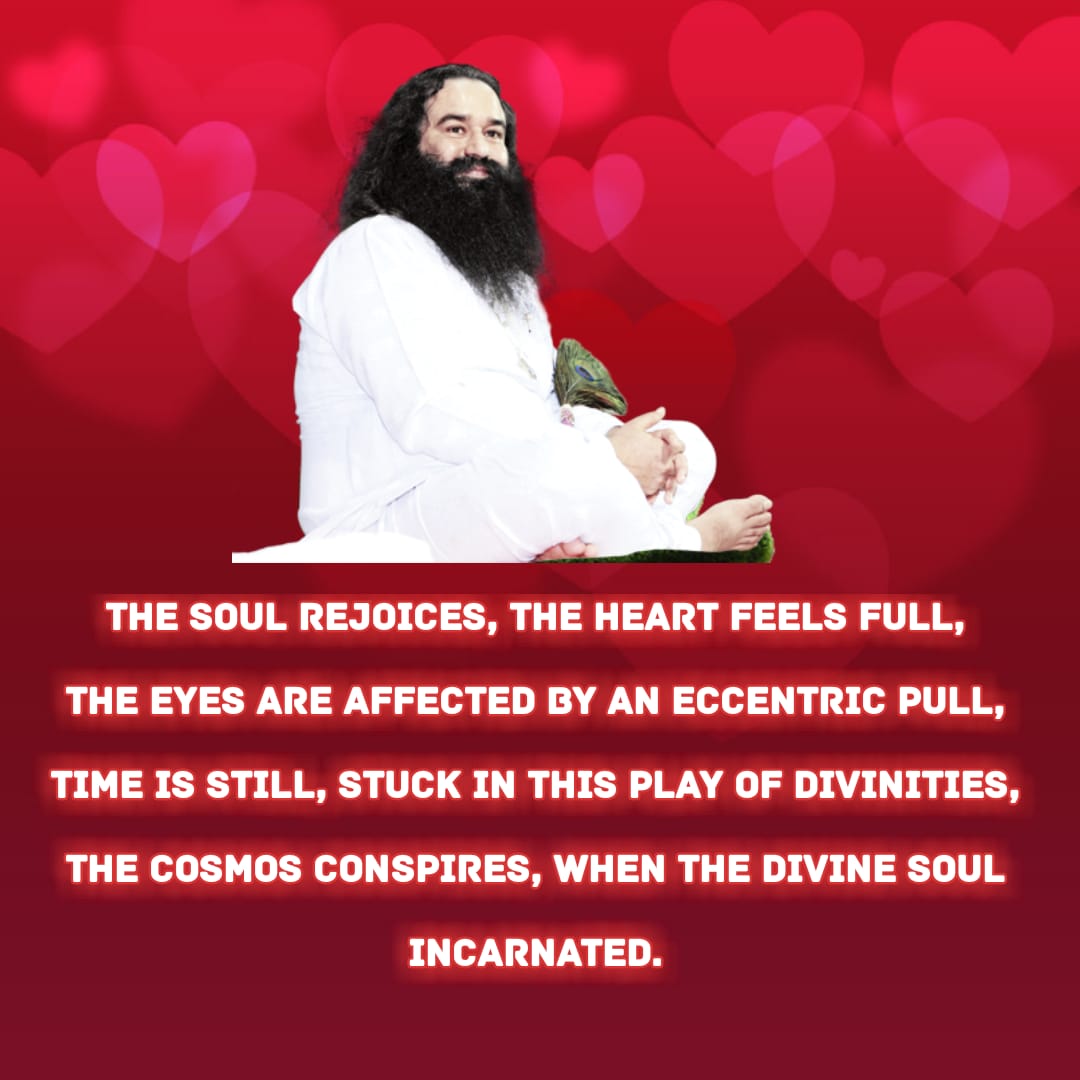 Messenger of god(True Saint) Incarnated on earth as a human being who connected us with method of Meditation which has the ultimate source to bliss in both world spiritual and materialistic ...
Only #7DaysToMSGBirthday