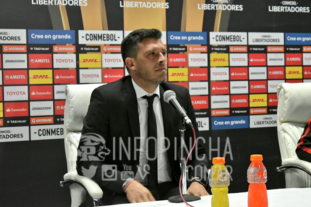 #EDLP 💬 Benítez: "Los jugadores no necesitan motivación extra para jugar la copa, ya la tienen estando en Estudiantes".