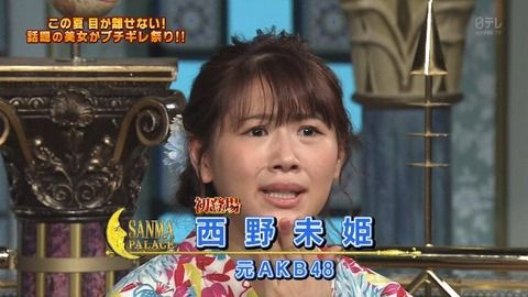 エケアン Na Tviteru Akb アンテナ 元akb48 西野未姫の顔芸って最初笑えるが二回目からはウザイな T Co Wrczficiee