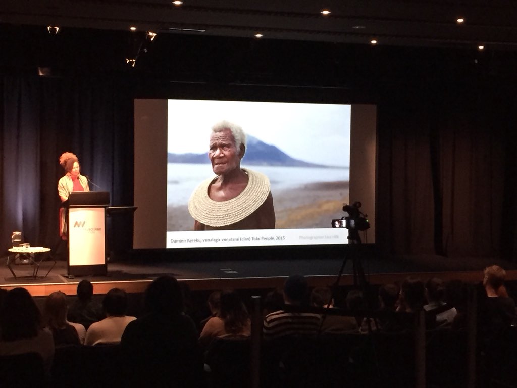 LecturesMV's tweet photo. Objects are not passive, and the source community needs to be involved in activating cultural objects like the midi. Lisa Hilli painstakingly made this midi pictured and it has now been worn by several elders. #museums #culturalpractice #decolonisingcollections https://t.co/o2o3NDzzsL