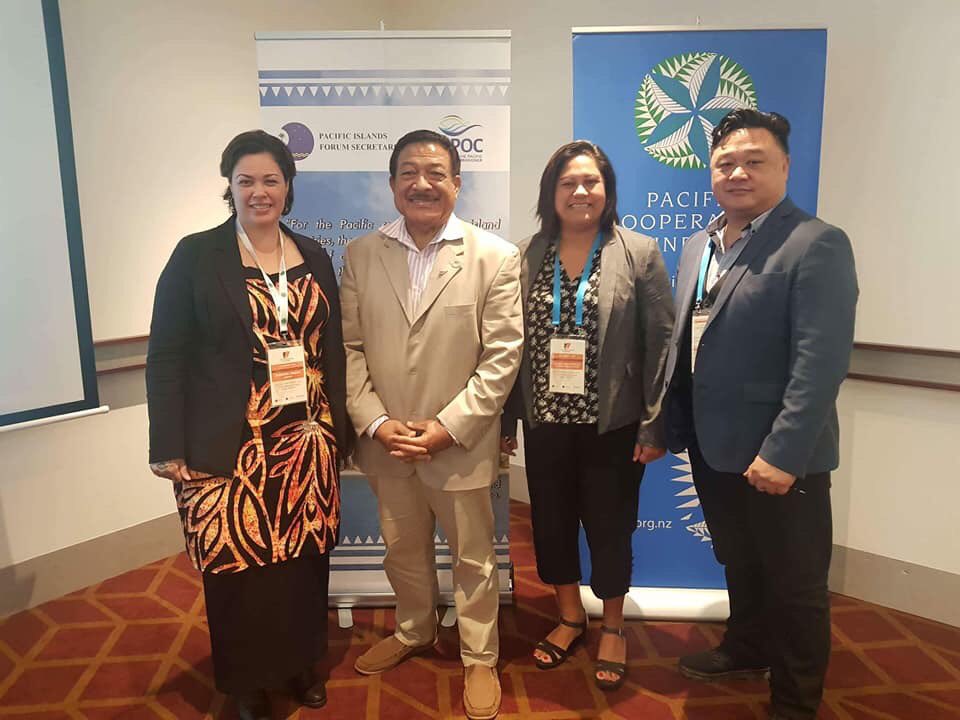 Our President Jennifer Ula Fruean and Past President Lemalu Sina Retzlaff attending the Pacific Wave Conference 2018 in Auckland this week #PacificWaveConference2018 #PoweringBusinessGrowth