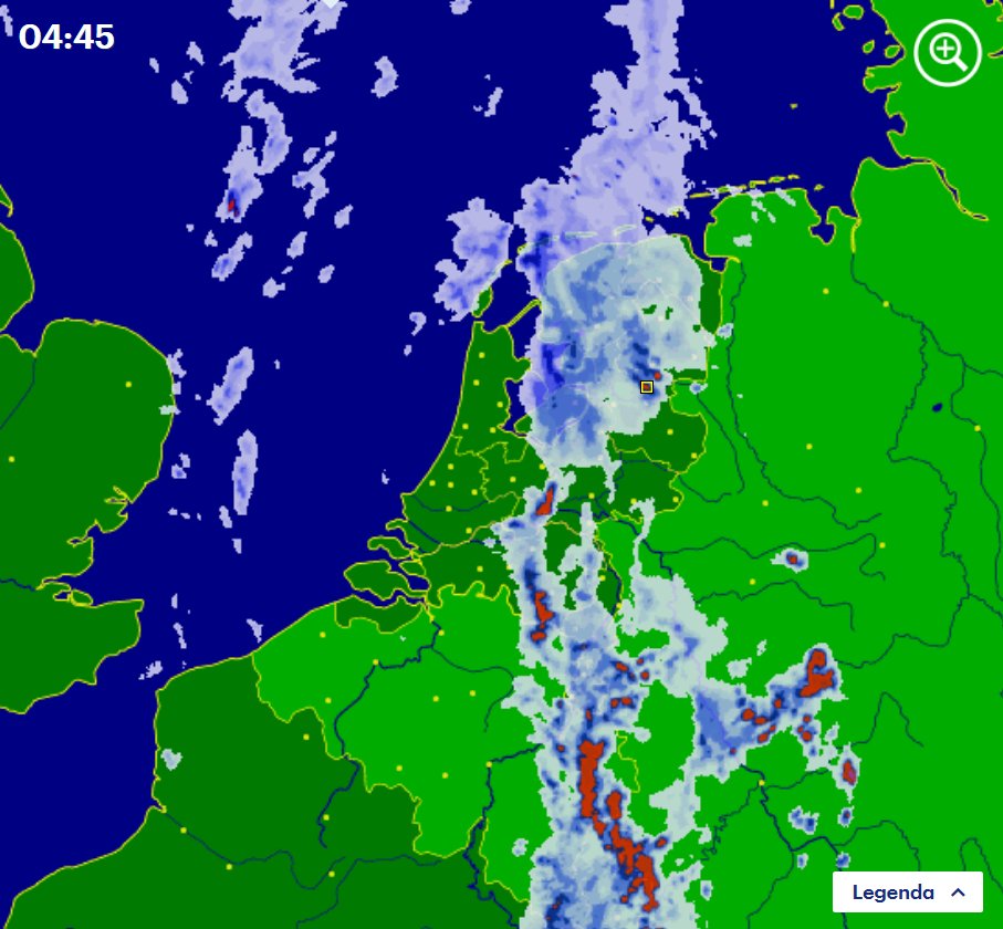 #Buienradar Ook hier is de straat #vochtig geworden #Regen ? #NietVeel #Afkoeling
