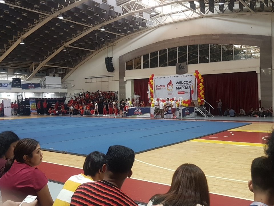 Chronuskun's tweet photo. Now for a Pep Rally.
#MapuaFroSHSWeek2018 https://t.co/PyQAg3JGfQ