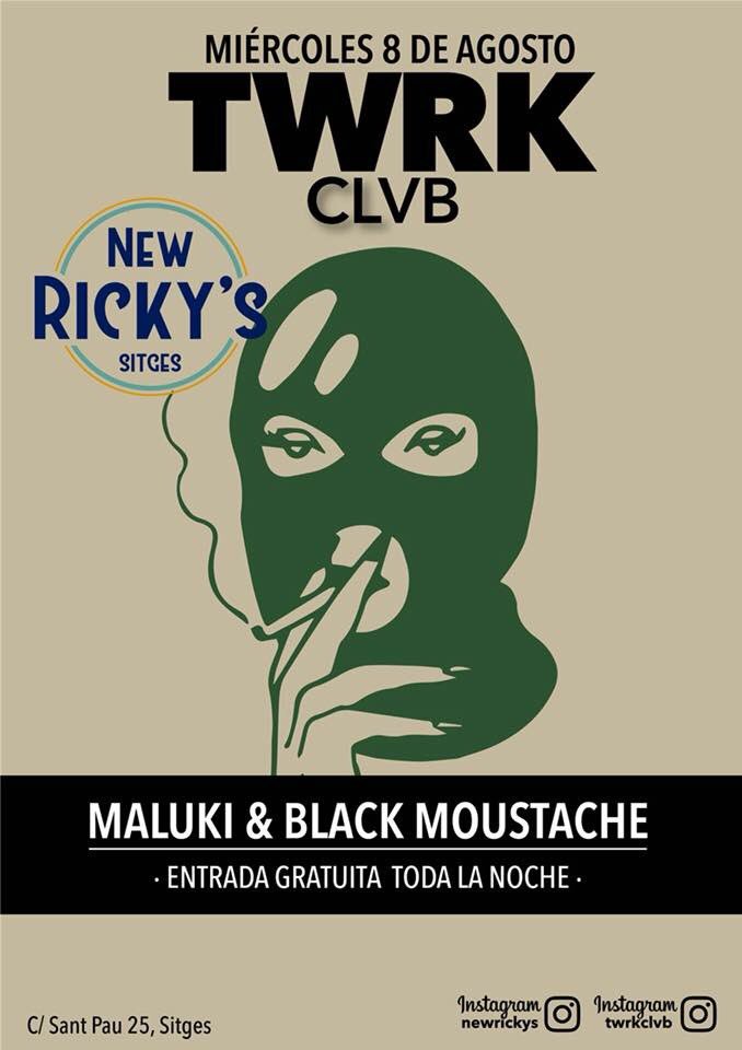 Doncs ja som a dimarts altre cop i això significa que demà dimecres ve una nova edició de la TWRK CLVB!! 👏🏼👏🏼👏🏼

ENTRADA GRATUITA TODA LA NOCHE, Dj Maluki &amp; Black Moustache os esperan mañana en New Ricky’s para pasar una noche de miércoles diferente.#newrickys #SITGES #twrk