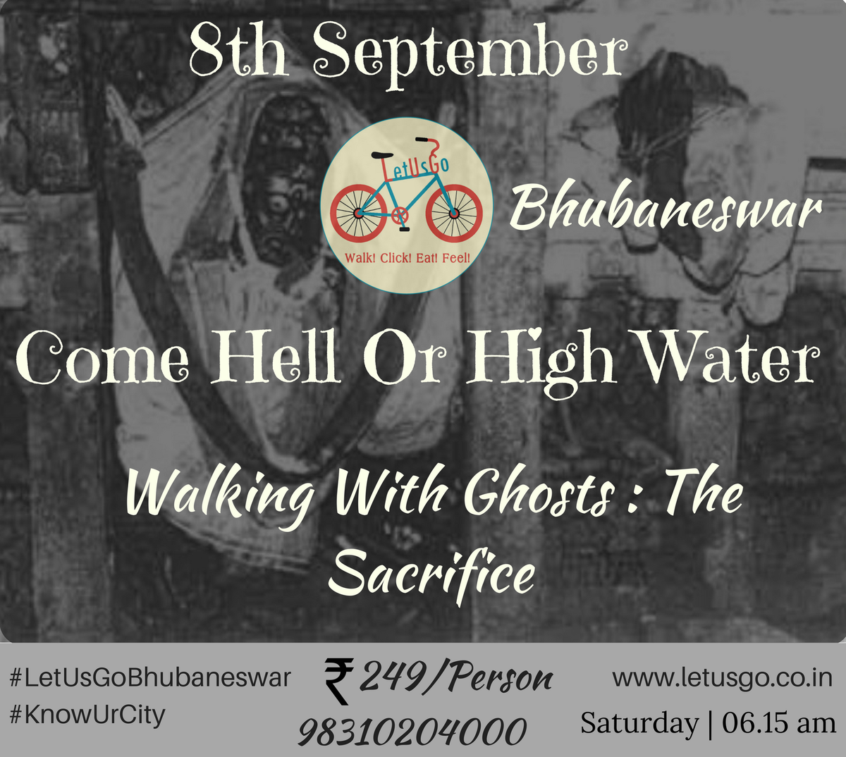 LetUsGo12's tweet photo. Be a part of #Odisha s first ever Themed Walking Tour in #Bhubaneswar as we bring to u , Our Ever Popular #WalkingTour #WalkingWithGhost to your city. "History Will Not Be Forgotten" @discoverbbsr @BBSRBuzz #MakeInOdisha @pattaprateek @OdiaCulture @MyCityLinks @Khaki_Tours https://t.co/Ee5X2vwJOd