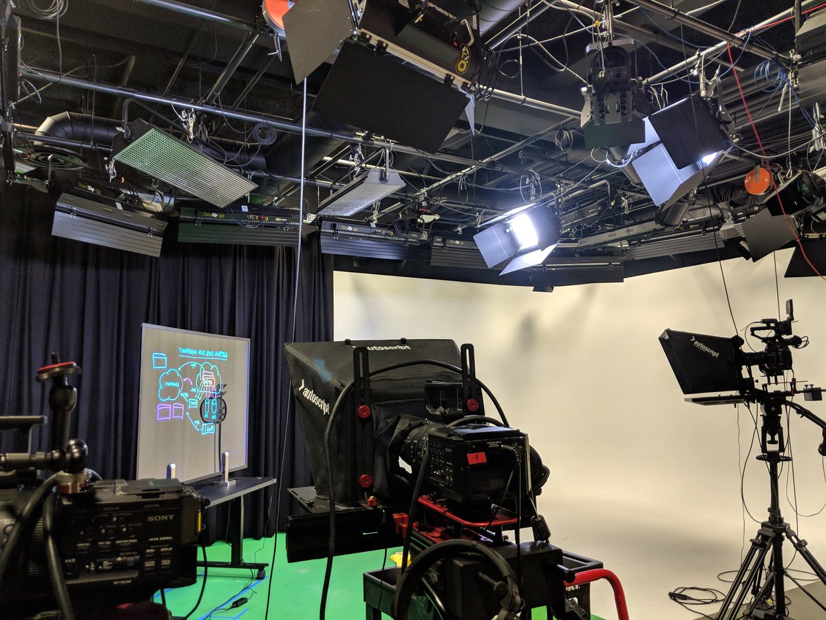 Had a fun afternoon shooting a couple light board videos for <a href="/WavefrontHQ/">VMware Tanzu Observability by Wavefront</a> at the <a href="/VMware/">VMware</a> studio!