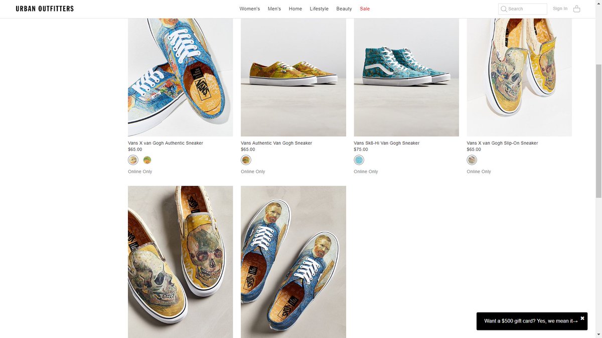 van gogh vans for sale